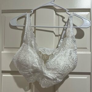SHEIN Lace Bralette - Cream